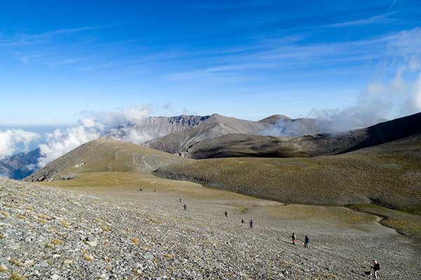 Панорама, Олимп, Гърция