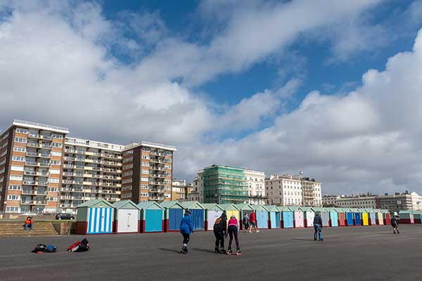 Hove Beach Huts, Брайтън