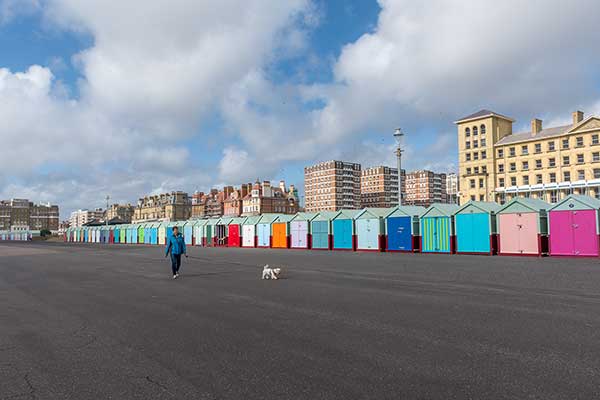 Hove Beach Huts, Брайтън