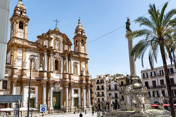 Палермо - църквата Sant'Ignazio all'Olivella